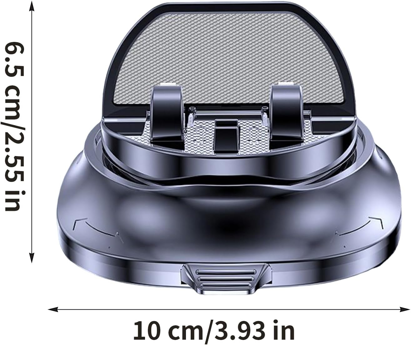 Streaming-Equipment - Car Smartphone Holder - 360 Degree Rotating Mounts for Vehicles | Car Dashboard Mobile Phone Holder with Parking Sign, for Music Control Video Streaming as well as Daily Commuting and – Bild 6