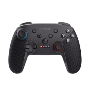 Gaming Consoles & Controllers – Trust Gaming GXT 1246 Muta Bluetooth Nintendo Switch Controller, Gaming Controller mit Play-and-Charge-Kabel, Dual-Shock-Vibration, 15h Spielzeit, Aufladbarer Akku, für Switch Lite, OLED, Schwarz