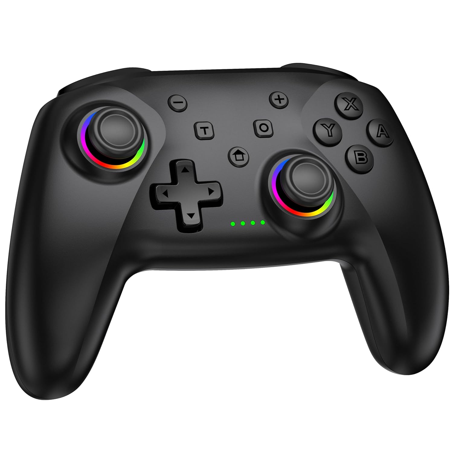 Gaming Consoles & Controllers - CoguyTech PC Controller Wireless Kompatibel mit Switch 2/Windows PC/Switch mit Hall Joystick Trigger, Kein Drift und Dead Zones, Gaming Bluetooth Gamepad 6 RGB Licht Programmierung Turbo,Schwarz – Bild 7