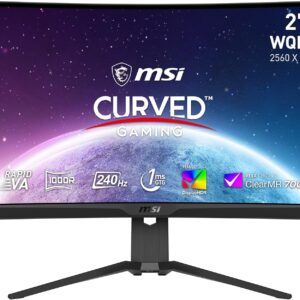 Gaming PC & Gaming Monitors – MSI MAG 275CQRXF