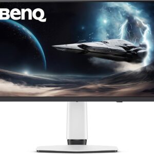 Gaming PC & Gaming Monitors – BenQ MOBIUZ EX271UZ 27 Inch 4K UHD QD-OLED Gaming Monitor, 240 Hz, 0.03 ms GtG, 99% DCI-P3, DisplayHDR True Black 400, 166 PPI, HDMI 2.1, DP 1.4, USB-C (90 W), FreeSync Premium Pro, High Pixel