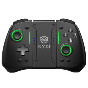 Gaming Consoles & Controllers – NYXI Hyperion Pro Wireless Controller für Switch/OLED,Switch Pro Controller mit Hall-Effekt-Joystick,Programmierbar,6-Achsen-Gyroskop,Turbo&Vibration (Schwarz)