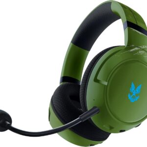 Gaming Consoles & Controllers – Razer Kaira Pro for Xbox – Wireless Headset for Xbox Series X and Mobile Xbox Gaming (TriForce Titanium 50 mm Driver, HyperClear Supercardioid Microphone, Dedicated Microphone) HALO Infinite Ed.