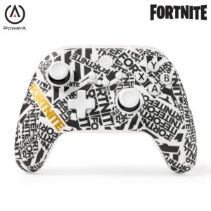 Gaming Consoles & Controllers – PowerA OPS v1 Wireless Controller for Cloud Gaming – Fortnite Edition, gamepad, wired video game controller, gaming controller, works with Windows 10/11
