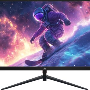 Gaming PC & Gaming Monitors – Z-Edge 24,5 Zoll 240Hz Gaming Monitor 1ms MPRT 1080P Full HD, 16:9 VA Panel, 350cd/m² Helligkeit, FreeSync, HDMI & DisplayPort, VESA Kompatibel, Schwarz