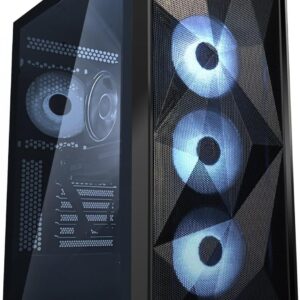Gaming PC & Laptops – SYSTEMTREFF® High-End Gaming PC AMD Ryzen 7 7700X 8 x 5.4 GHz | Nvidia GeForce RTX 4070 12 GB DX12 | 1 TB M.2 NVMe | 32 GB DDR5 RAM | Wi-Fi Desktop Computer Calculator for Gamers