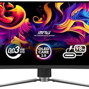 Gaming PC & Gaming Monitors – MSI MPG 491CQPX QD-OLED 49″ QD-OLED UltraWide Dual QHD 240Hz Curva USB-C