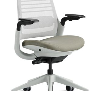 Gaming Chairs – Steelcase Series 1 Ergonomic Office Chair with LiveBack Lumbar Support and 4D Armrests Truffle