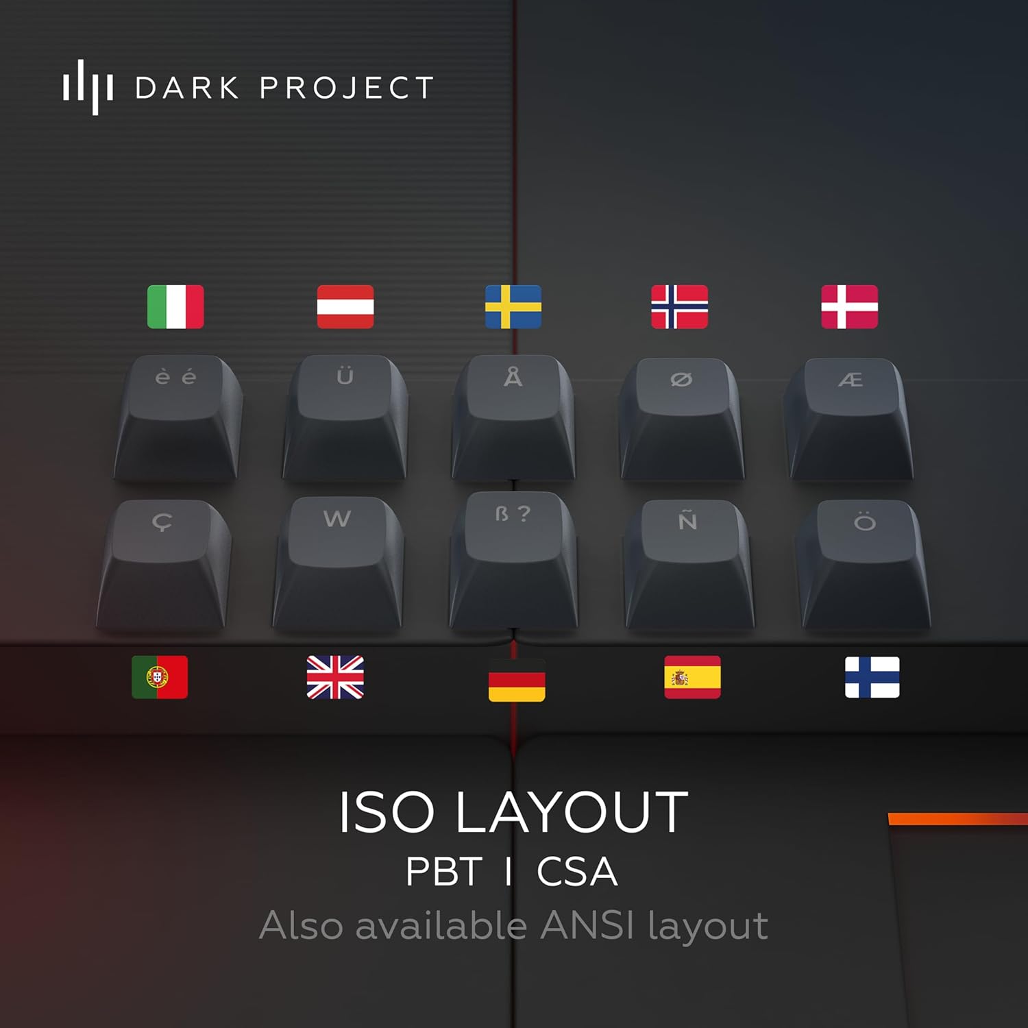 Gaming Tastatur & Maus - Dark Project ALU87A Midnight Mechanical Gaming Keyboard | ISO Multi | Hot-Swap | G3MS Zircon Speed Lubricated Switches | Greased Stabilizers | Flex Gasket Mount | Aluminium | TKL 80% | RGB – Bild 4