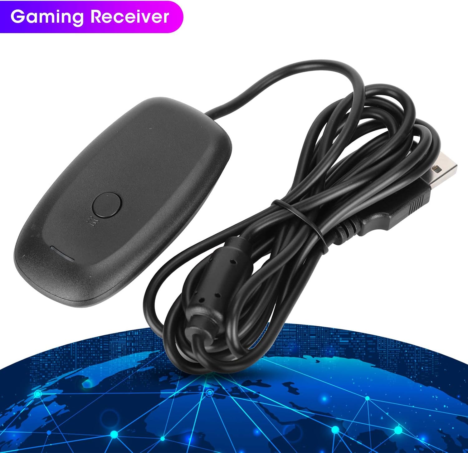 Gaming Consoles & Controllers - USB Gaming Receiver, Wireless PC Receiver Gaming Console Controller Adapter Microsoft Xbox 360 Gaming Adapter for Desktop PC Laptop – Bild 5