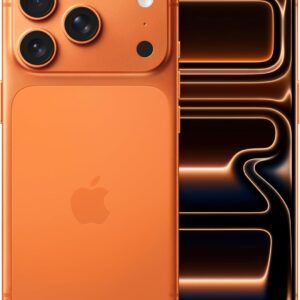 Gaming PC & Laptops – Apple iPhone 17 Pro 256 GB: 6.3 Inch Display with ProMotion up to 120 Hz, A19 Pro Chip, Breakthrough Battery Life, Pro Fusion Camera System with Centre Stage Front Camera; Cosmic Orange