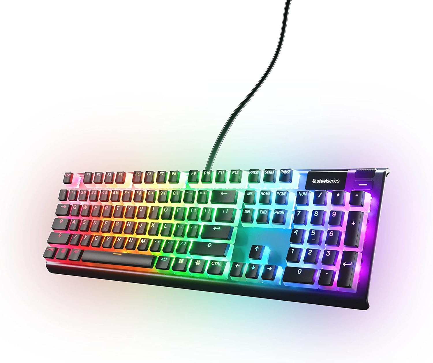 Gaming Tastatur & Maus - SteelSeries PrismCaps - Double Shot Pudding Key Set - Compatibility with All Major Mechanical Keyboards - MX Muddler - Black (German Keyboard Layout) – Bild 2