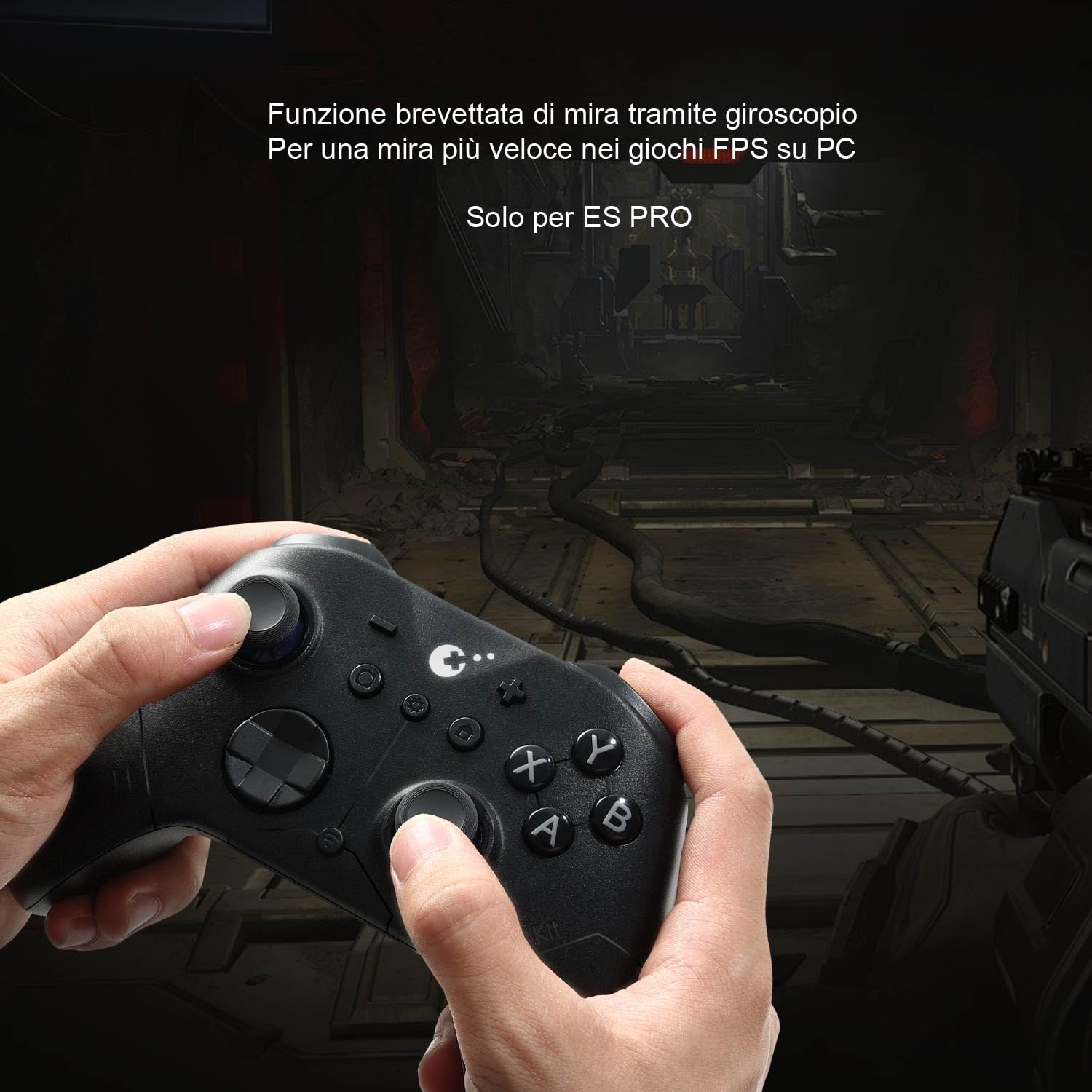 Gaming Consoles & Controllers - GuliKit ES PRO Wireless PC Gaming Controller für Switch 1/2, Windows/Android/Mac/Steam Deck mit 3,25ms Niedrige Latenz, Magnetische TMR-Joysticks, Switch1/2 Wake-Up, Taktiles Switch-D-Pad (Schwarz) – Bild 9