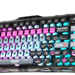 Gaming Tastatur & Maus – GravaStar V75 PRO Gaming Keyboard with Hall Effect – Cyberpunk