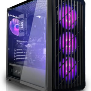 Gaming PC & Laptops – SYSTEMTREFF High-End Gaming PC AMD Ryzen 9 9950X 16×5.7GHz | Nvidia RTX 4070 12GB DX12 | 1TB M.2 NVMe | 32GB DDR5 RAM | WLAN Desktop Computer Calculator for Gamers, Gamers & Streamers
