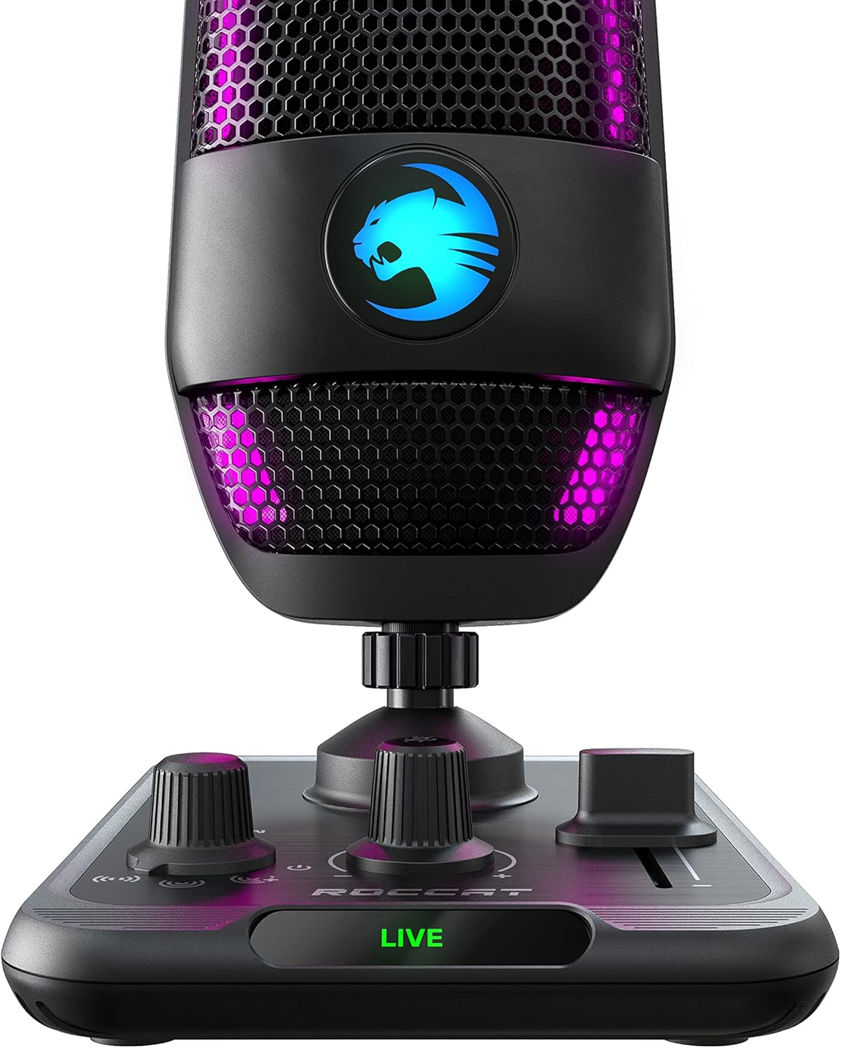 Streaming-Equipment - Roccat Torch Studio Quality USB Microphone Black – Bild 9