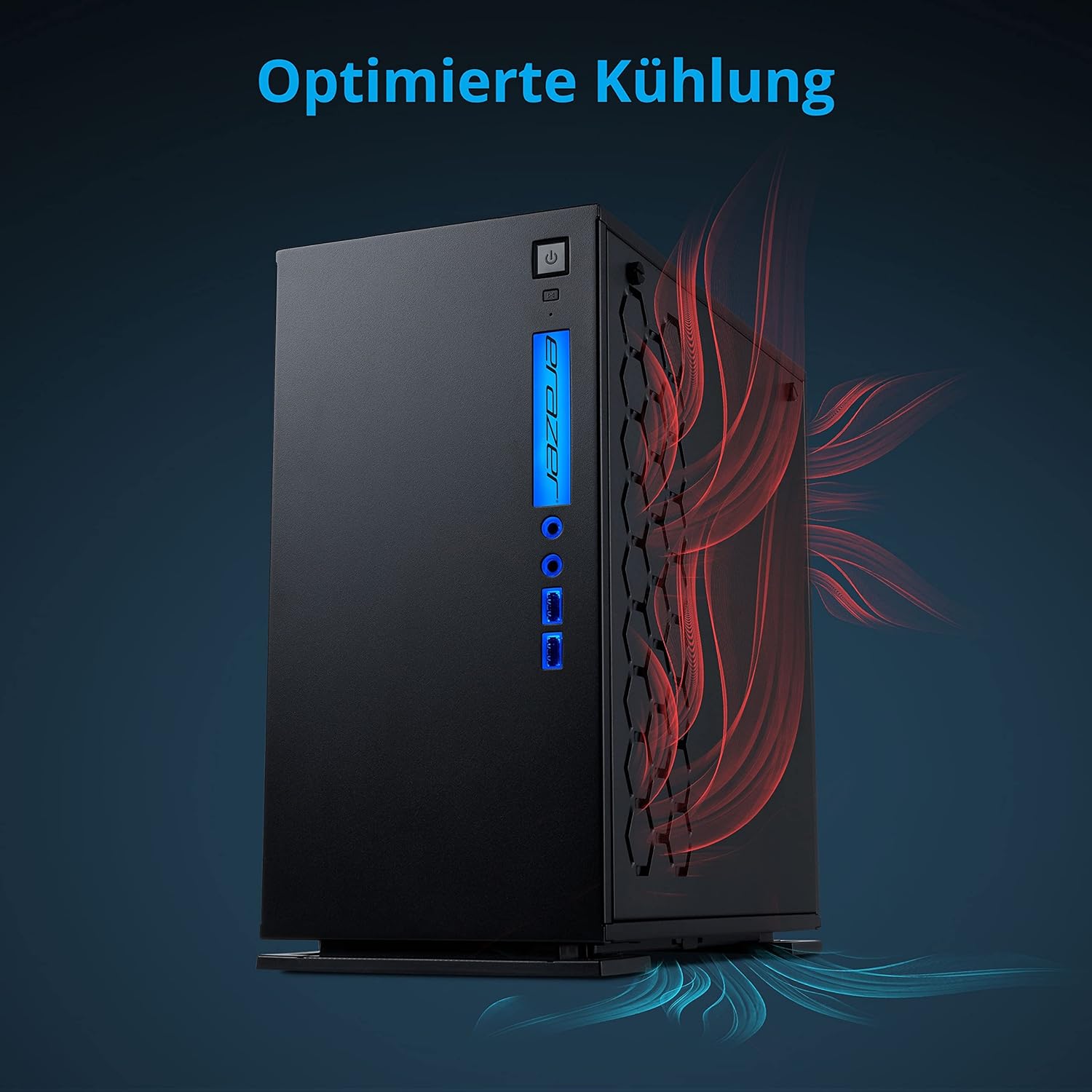 Gaming PC & Laptops - MEDION ERAZER Engineer X10 High End Gaming Desktop PC (Intel Core i7-12700, 16GB DDR4 RAM, 1TB SSD, GeForce RTX 3070 LHR 8GB GDDR6, Win 11 Home) – Bild 5