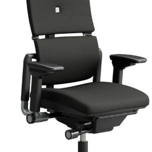 Gaming Chairs – Steelcase Please Ergonomic Office Swivel Chair with Height-Adjustable Lumbar Support for All Day Support, Adjustable Headrest Onyx Black, 66 x 64 x 118 cm