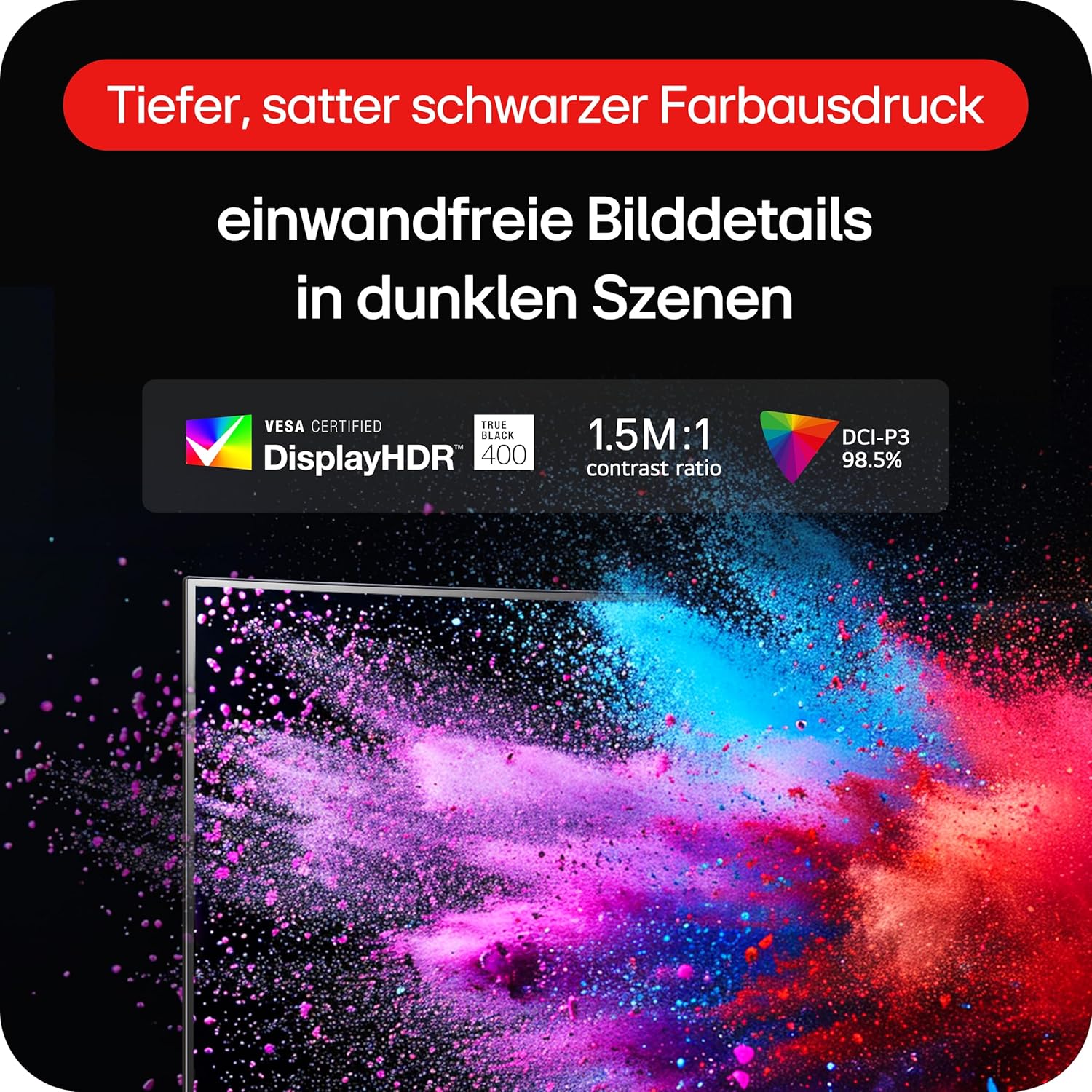 Gaming PC & Gaming Monitors - LG Electronics 45GS95QX-B.AEU UltraWide™ QHD UltraGear™ Gaming OLED Monitor 45", 3440 x 1440, 0.03 ms, 240 Hz, DisplayHDR™400 True Black, 98.5% DCI-P3, NVIDIA G-Sync™ Compatible, AMD FreeSync™ Grey – Bild 7