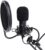 NIVOK Mikrofone Lautsprechermikrofon mit Soundkarten-Lautstärkeregler LED-Video-Ringlicht für Gaming-Aufnahme Live-Streaming-Ausrüstung Gesangsmikrofone