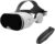 Mobile VR Erleben Sie ein Headset, das mit beliebten Smartphone-Marken kompatibel ist, einschließlich iOS- und Android-Geräte (schwarz)