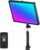 Streaming-Equipment – NEEWER GL25C LED RGB Streaming Key Light, APP/PC/Stream Deck Control, 25 W, 2500 Lux/0.5 m, 2900 K-7000 K, CRI95+/TLCI97+, Full RGB Dimmable, Edge-Emitting, Quiet Webcam Video Light with Table Stand