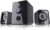 V12 PC Lautsprecher mit Subwoofer – 2.1 Soundsystem, 11W Leistung, 3,5 mm AUX, USB-Stromversorgung, LED-Lautstärkeregler, Kompatibel mit PC, Laptop, Konsole, Smartphone & Tablet