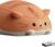 Akko Katze Kabellose Leise Maus Tragbare, 2,4 GHz mit USB Receiver, Ergonomisches Design, Kompatibel mit Laptop/PC Computer, Mac OS, Windows, Niedliche Katform Maus (Orange Kate)