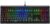 Sharkoon Skiller SGK40 Schwarz, RGB Gaming Keyboard, Mechanisch, Huano Red
