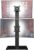 Streaming-Equipment – Hemudu Dual Monitor Stand – Vertical Stacking Screen Freestanding Monitor Stand for Two 13 to 34 Inch Screens with Rotating, Tilting and Height-Adjustable Screen Black