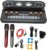Bluetooth-Mikrofon Karaoke für Erwachsene, Karaoke-Ausrüstung mit Soundboard, Mehrzweckmikrofon für Sing-Streaming- (Schwarz)