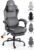 Gaming Chairs – PixelPilot Ergonomic Gaming Chair [Breathable Fabric] Chair with Footrest, Head and Lumbar Support, Gamer PC Chair [Wide Seat] Office Chair 150 kg Load Capacity (Nebula, Grey Pure)