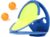 EIHI 2024 Neu Fangballspiel, Outdoor Spielzeug Gartenspiele Kinder,Toss and Catch Ballspiel, Fangspiel mit Ball für Kinder ab 6 Jahren(mit 2 Bällen)