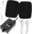 Vaguelly 4 Sätze Soundkartenmixer Sportausrüstung Wandadapter tragbarer Mixer Computermischer Handy-Mixer DJ-Mixer Karaoke-Mixer -Streaming-Ausrüstung DJ -Mixer für Metall Black