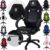 Gaming Chairs – Elite Racing gaming chair MG-100 – office chair – faux leather – ergonomic – racer – swivel chair – executive chair – desk chair