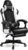 Gaming Chairs – GTPLAYER Gaming Chair, Gamer Chair, Ergonomic Office Chair with Footrest Adjustable Lumbar and Pillow, Gaming Chair Padded, Gaming Chair 150 kg Load Capacity, White