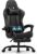 Gaming Chairs – Devoko Ergonomic Gaming Chair with Massage Function and Extendable Footrest, Adjustable Backrest 90-135°, Comfortable Office Chair for Home Office, Computer Chair 150 kg Load Capacity, Black