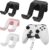 Gaming Consoles & Controllers – 4 x Switch Holder, Gaming Headphone Stand, Foldable Wall Stand for Xbox Series X/S (One Stencil and a Stencil)