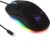 Zienstar-Kabelgebundene USB C Gaming Mäuse,Leichte Wabenschale,7200DPI,RGB-Leuchten für Apple MacBook,Computer oder Laptops mit Typ C Port-Mattschwarz