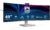 Philips 49B2U6903CH – 49 Zoll DQHD Curved Monitor, Webcam, Mikrofon, RJ45, höhenverstellbar (5120×1440, HDMI, DisplayPort, Thunderbolt 4, USB Hub) schwarz