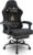 Gaming Chairs – Symino Gaming Chair Racing Gamer Chair – Ergonomic Gaming Chair with Lumbar Support, Adjustable Armrests, Gaming Chair with Footrest, Vintage PU Leather, 200 kg, Black