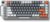 nuphy Field75 HE Gaming-Tastatur mit Magnetschalter, kabelgebundene Tastatur,83 Tasten, Lautstärkeregelung mit einem Knopf, einstellbare Betätigung,Schnellauslöser-Magnetic White Switch