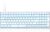 TMKB T98SE Mechanische Gaming Tastatur, LED, Zifferntasten, Typ-C-Datenkabel, Anti-Ghosting, 98 Tasten Tastatur mit Red Linear Switch, US Layout für PC Windows Gamer Typist, Weiß