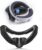 VR Face Pad for Playstation VR2,Fitness Facial Interface Leather Foam Cushion Pad & Face Pad Replacement Compatible with PSVR2 Accessories