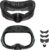 AMVR Face Cover Pad Facial Interface kompatibel mit Meta/Oculus Quest 3 Zubehör, mit weichem PU Face Cushion Pad Replacement und Ice Silk Cotton. Nicht kompatibel mit Meta Quest 3S