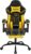 Gaming Chairs – SUKIDA Gaming Chair Computer Chair Ergonomic Gaming Chair with Footrest Office Chair Ergonomic Computer Chair with Lumbar Support Black Yellow