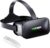 VR Brille für Handy, Virtual Reality 3D Headset, Augenschutz 3D Handy Brille mit Fernbedienung Erleben Spiele, kompatibel IOS Android Handy 4,5-6,7 Zoll für iPhone Samsung Android