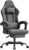 Gaming Chairs – WOLTU Gaming Chair with Massage Function, Computer Chair Ergonomic, Pocket Spring Cushion, Lumbar Massage, Pillow, Footrest, Swivel Chair, 150 kg, Tech Fabric, Grey + Yellow