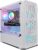 STGsivir Gaming PC, Intel Core i5-9400F bis zu 4.1 GHz, AMD Radeon RX 580 8GB GDDR5, 16GB DDR4 RAM, 1TB SSD, 600M WLAN, BT 5.0, RGB Lüfter x 4, Windows 11, Gamer PC Computer Desktop