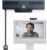 Webcam – Pro 4K HD Webcam mit Mikrofon und Sichtschutzklappe, Augenkontakt-Webcam, Plug&Play mit automatischer Lichtkorrektur, Laptop-PC-Kamera für Video-Streaming, Konferenzen